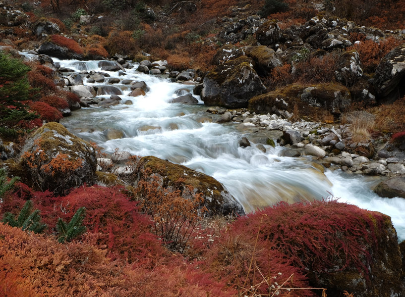 Picture postcard scenery at Kokchurong