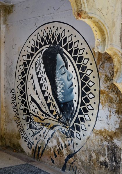 Graffiti at the ashram